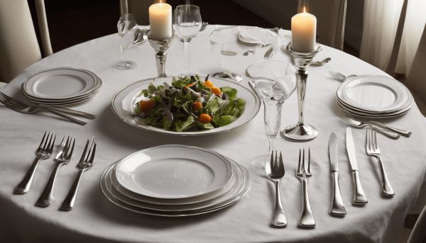 La disposition des couverts pour améliorer l’expérience dîner
