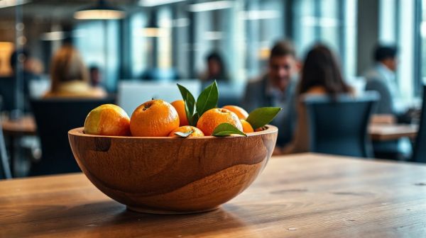 Les avantages d'une corbeille de fruits au bureau pour votre équipe
