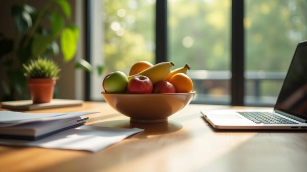 Pourquoi avoir une corbeille de fruits au bureau est plus qu'un choix santé