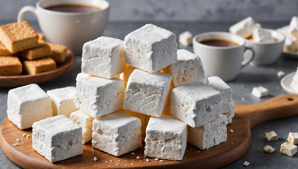 Découvrez notre recette secrète : confectionnez des marshmallows maison ultra croustillants et moelleux à souhait !