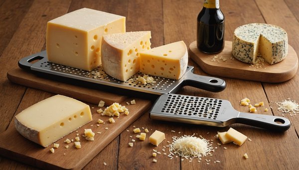 Kit d'accessoires pour fromages : la râpe indispensable