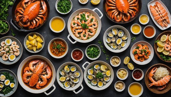 L'art de la cuisson des fruits de mer